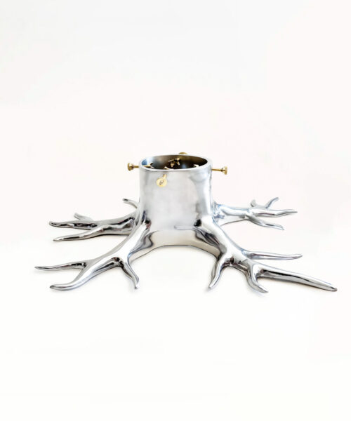 X-large Christmas Tree Stand "The Root" - Silver-2