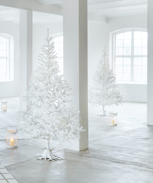 Christmas Tree Stand "The Root" - Créme White-2